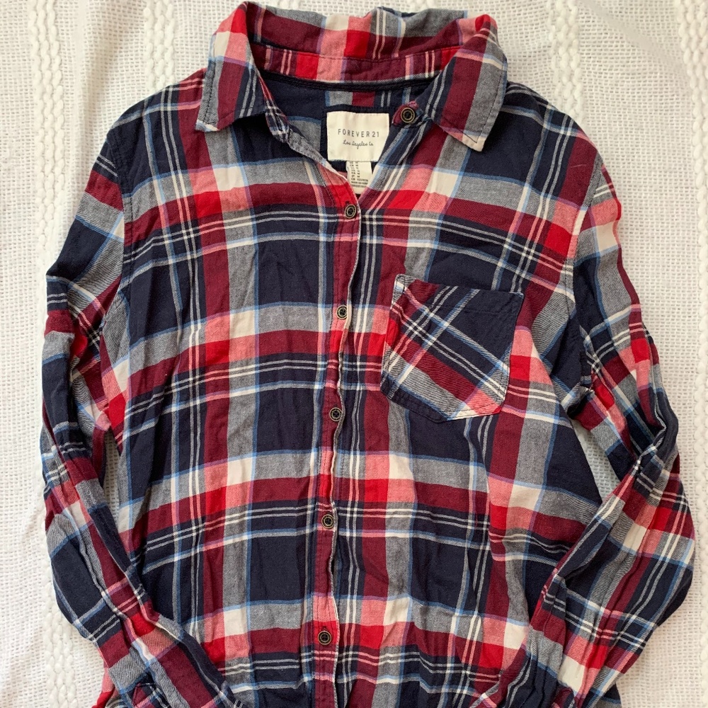 Forever 21 Women's Flannel